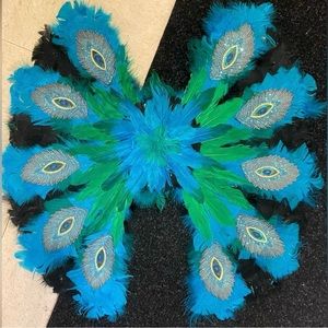 Peacock Costume Wings FOR CAMI52